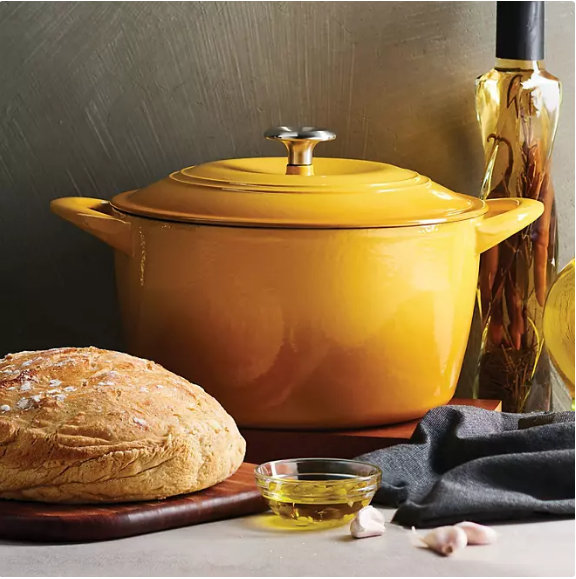 Tramontina Enameled Cast Iron 7-Quart Covered Round Dutch Oven (Assorted Colors)