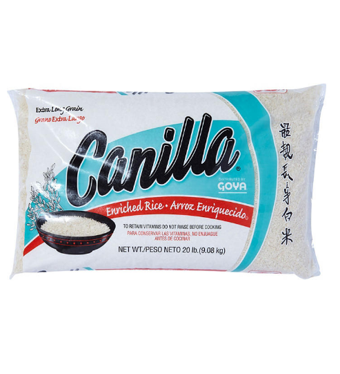 Goya Canilla Extra Long Grain Rice (20 lbs.)