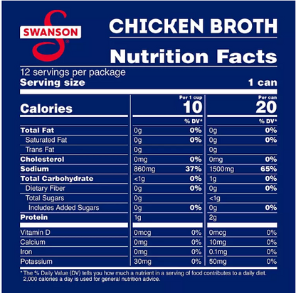 Swanson Chicken Broth (14 oz., 241 pk.)