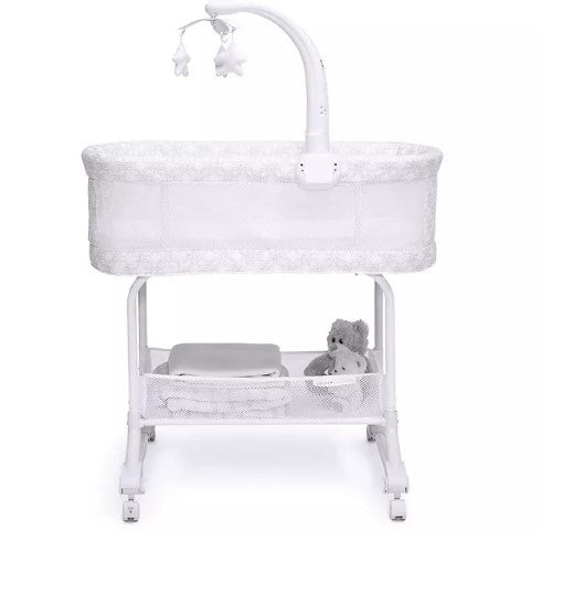 Delta Children SleepCool Rocking Bassinet with Airflow Mesh (Choose Color)