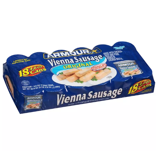 Armour Vienna Sausage (4.6 oz., 18 ct.)