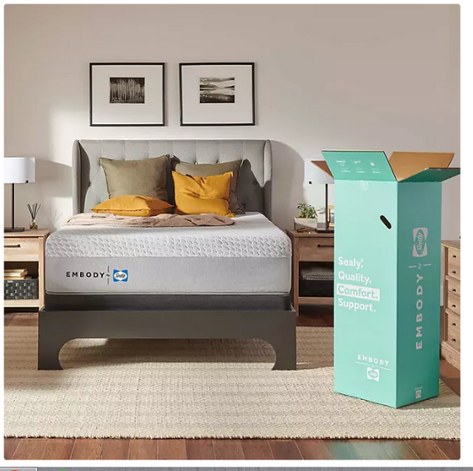 Sealy Embody 12" Medium Hybrid Mattress