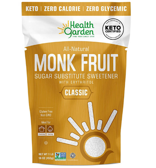 Health Garden Monk Fruit Sweetener (1 lb.)(4 PK)