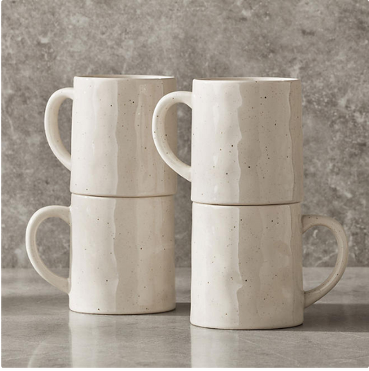 Member's Mark 4-Piece Artisan Stoneware Mug Set