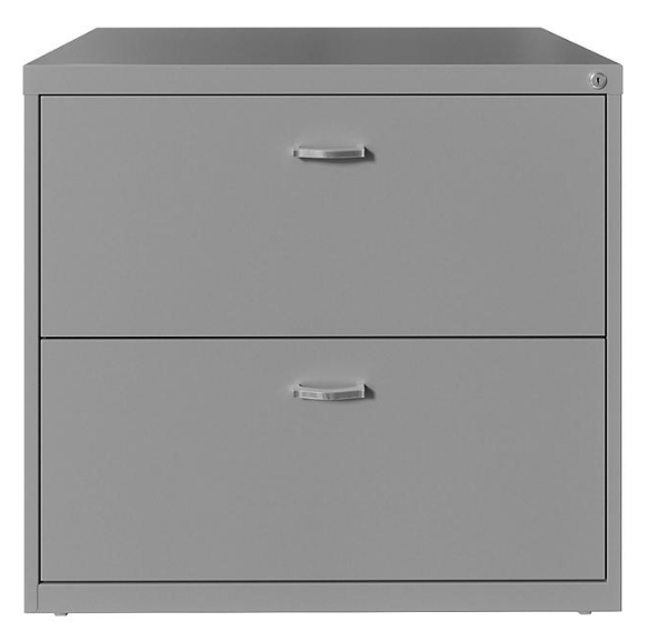 Hirsh 30" Wide 2 Drawer Lateral File Cabinet, Assorted Colors