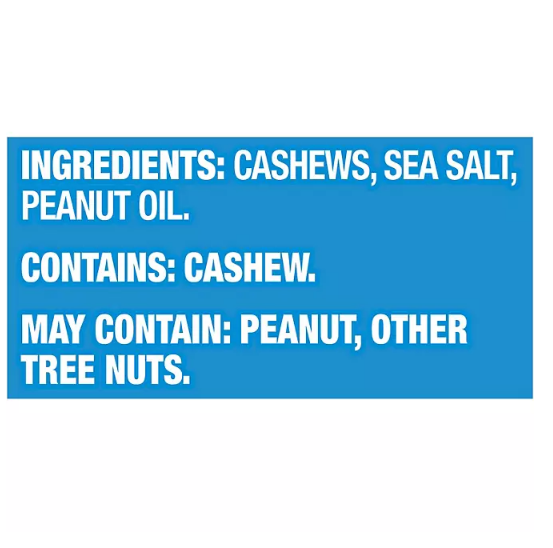 Planters Salted Cashews, Single-Serve Tubes (1.5 oz., 18 ct.)