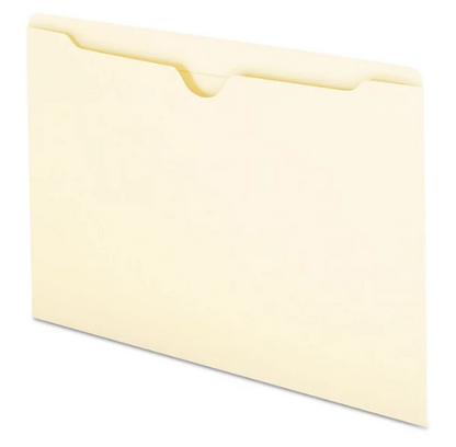 Smead Double-Ply File Jackets, Legal, 11 Point, Manila 100ct.