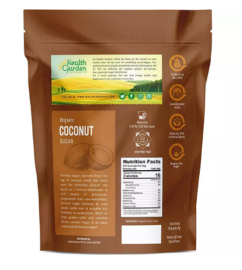 Health Garden Coconut Sugar (1 lb.)