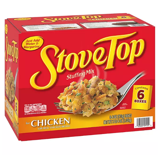 Kraft Stove Top Chicken Stuffing Mix (6 oz., 6 pk.)