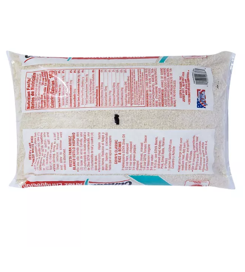 Goya Canilla Extra Long Grain Rice (20 lbs.)