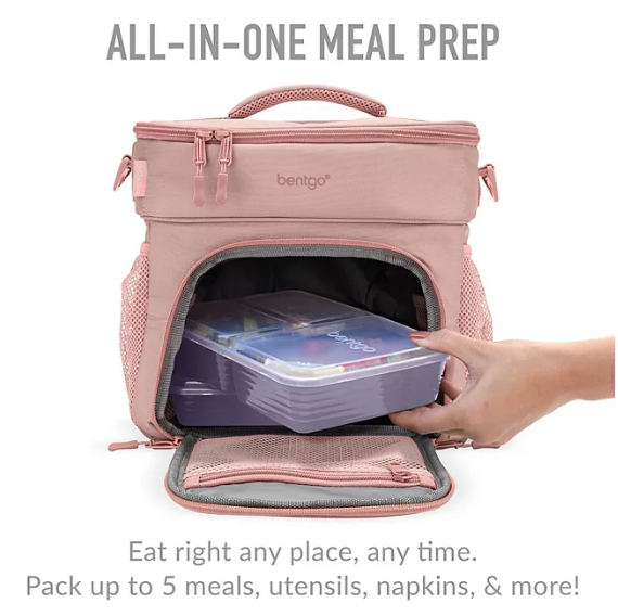 Bentgo Prep Deluxe Bag and Bentgo 60-Piece Meal Prep Container Set