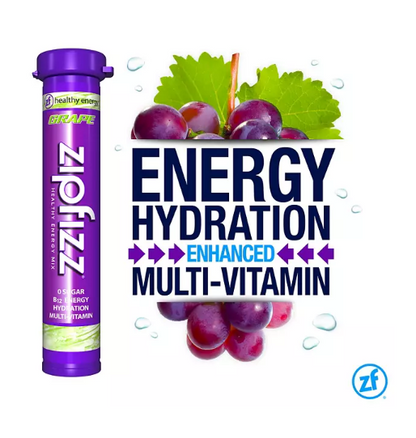 Zipfizz Energy Drink Mix, Grape (20 ct.)