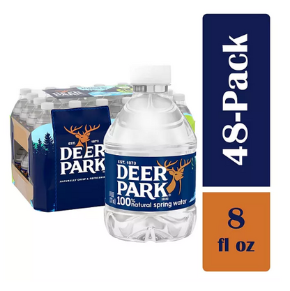 Deer Park 100% Natural Spring Water (8 oz., 48 pk.)