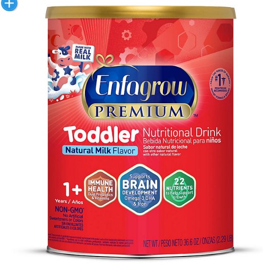 Enfagrow Premium Non-GMO Toddler Next Step Formula Stage 3 (36.6 oz.)