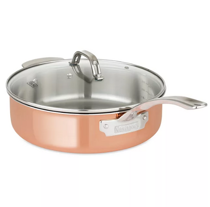 Viking 13-Piece Tri-Ply Copper Cookware Set