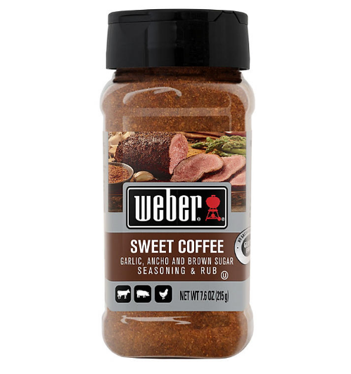 Weber Sweet Coffee Seasoning and Rub (7.6 oz.)(2 PK)