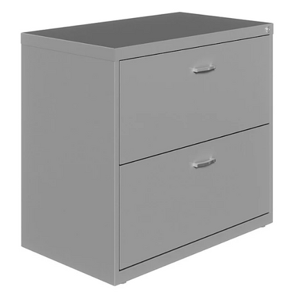 Hirsh 30" Wide 2 Drawer Lateral File Cabinet, Assorted Colors