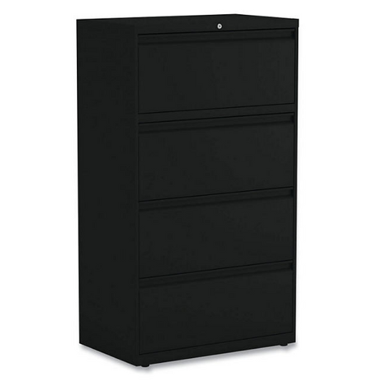 Alera Four-Drawer Lateral File Cabinet, 30w x 18d x 52.5h, Assorted Colors