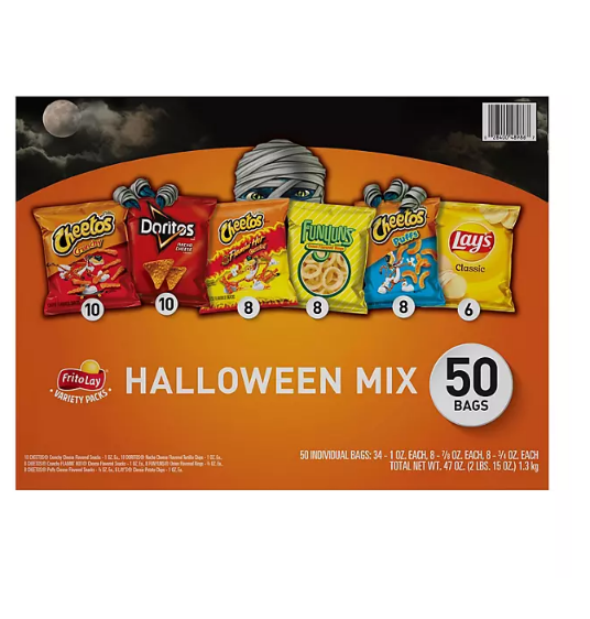 Frito-Lay Halloween Mix Variety Pack (50 pk.)