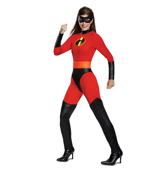 Disguise Mrs. Incredible Classic Halloween Adult Costume (Assorted Sizes)