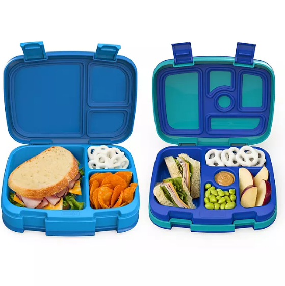 One Bentgo Fresh and One Bentgo Kids Lunch Box (Assorted Colors)