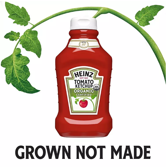 Heinz Organic Certified Tomato Ketchup (44 oz., 2 pk.)