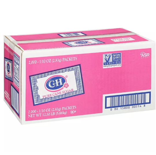 C & H Sugar Packets (2000 ct.)