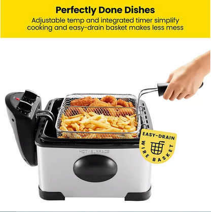 Chefman Dual-Cook Pro Deep Fryer