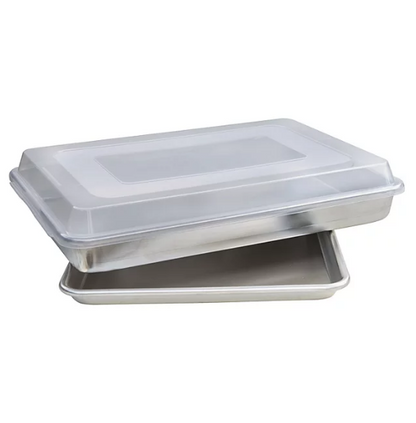 Nordic Ware 3-Piece Natural Aluminum Baking Pan Set