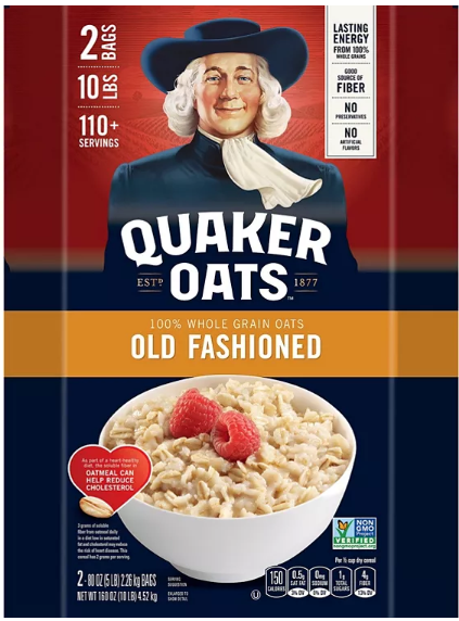 Quaker Old Fashioned Oats (5 lb., 2 pk.)