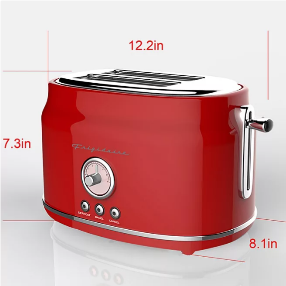 Frigidaire 2-Slice Retro Toaster (Assorted Colors)