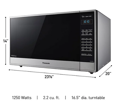 Panasonic 2.2 cu. ft. Stainless-Steel Microwave Oven With Inverter Technology