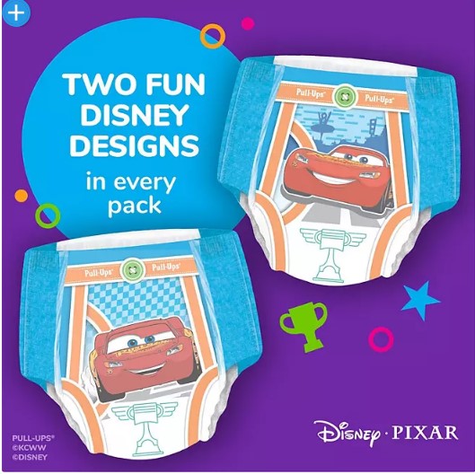 Huggies Pull-Ups Training Pants for Boys (Sizes: 2T-6T)v