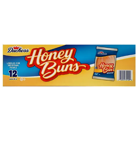 Duchess Honey Buns (3 oz., 12 pk.)