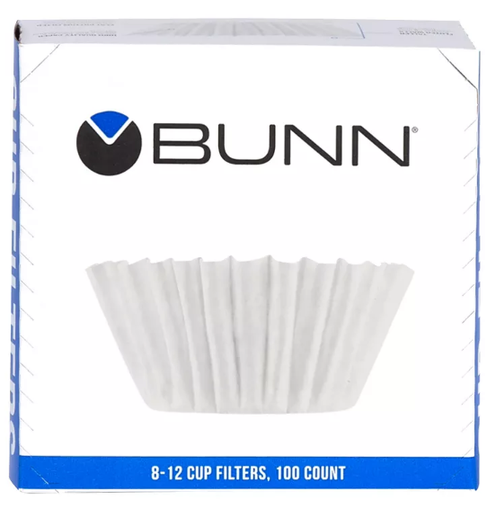 BUNN 8-12 Cup Home Coffee Filters (100 ct./pk., 12 pk.)