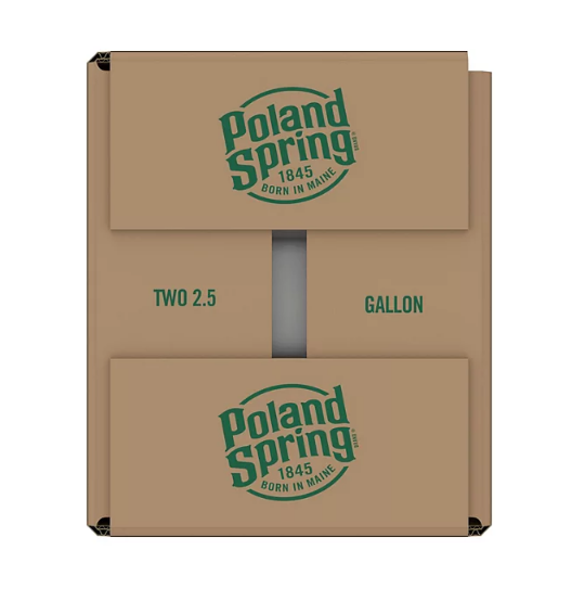 Poland Spring 100% Natural Spring Water (2.5 gal., 2 pk.)