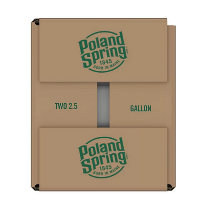 Poland Spring 100% Natural Spring Water (2.5 gal., 2 pk.)