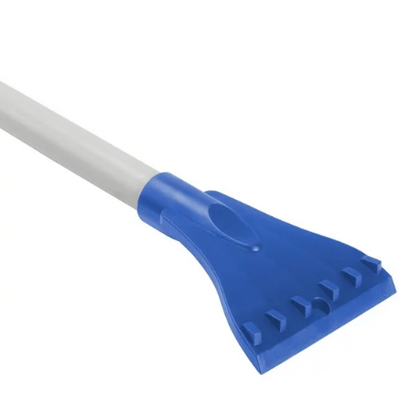 Snow Joe Original 2-in-1 Telescoping Snow Broom + Ice Scraper, 18-inch, 2-Pack, Blue