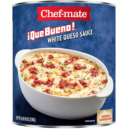 Chef-mate Que Bueno White Queso Cheese Sauce (106 oz.)