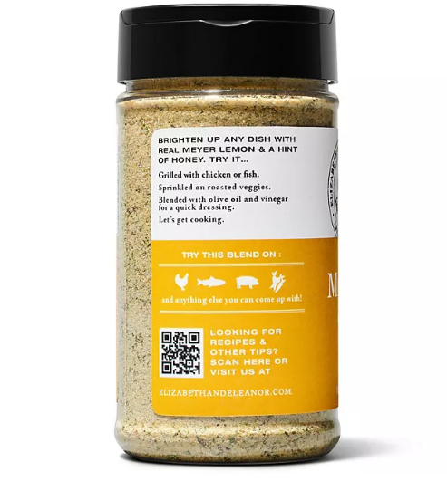 Elizabeth & Eleanor Meyer Lemon Honey Seasoning (8.7 oz.)