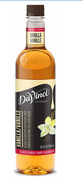 DaVinci Gourmet Classic Vanilla Beverage Syrup (750 ml)(2 PK)