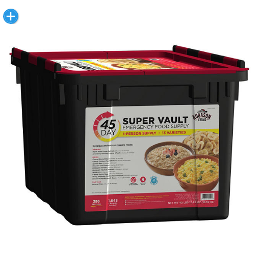 Augason Farms 45-Day Super Food Vault (1 person)