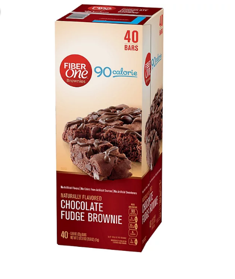 Fiber One Chocolate Fudge Brownies (.89 oz., 40 pk.)