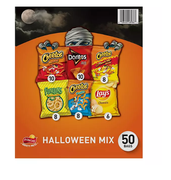 Frito-Lay Halloween Mix Variety Pack (50 pk.)