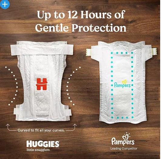 Huggies Little Snugglers Diapers (Sizes: Newborn-2)