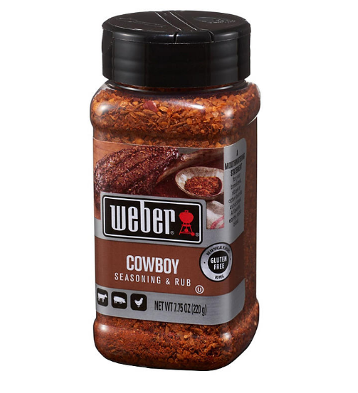 Weber Cowboy Seasoning & Rub (7.25 oz.)(2 pk)