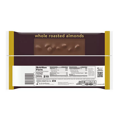 Hershey's Milk Chocolate with Almonds Candy Bars (14.5 oz., 10 ct.)