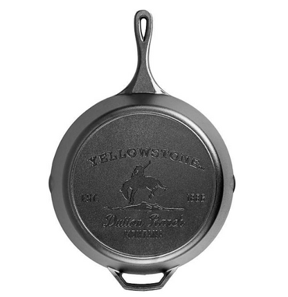 Lodge x Yellowstone 13.25" Seasoned Cast Iron Skillet