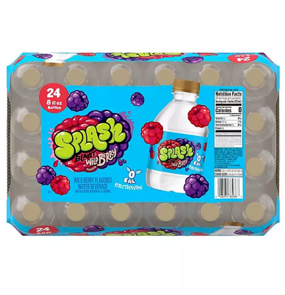 Splash Blast Wild Berry Flavor (8 fl. oz., 24 pk.)