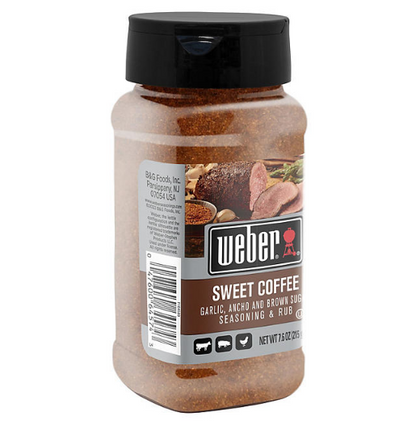 Weber Sweet Coffee Seasoning and Rub (7.6 oz.)(2 PK)